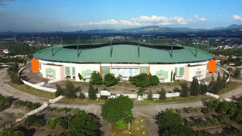 Pakansari Stadium, Bogor Regency Stock Footage 269164055