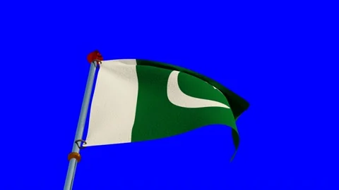 Pakistan Flag in 3D Stock Footage 157392279