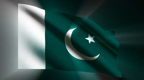 Pakistan Flag Stock Footage 923881