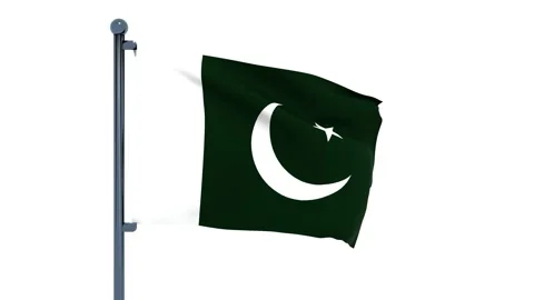 Pakistan Flag Video stock 150203590