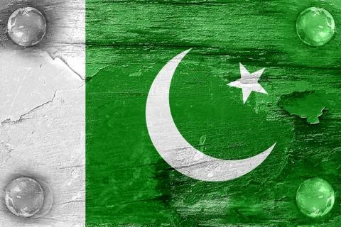 Pakistan flag Stock Illustration