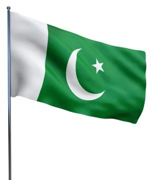 Pakistan Flag Image Stock Illustration