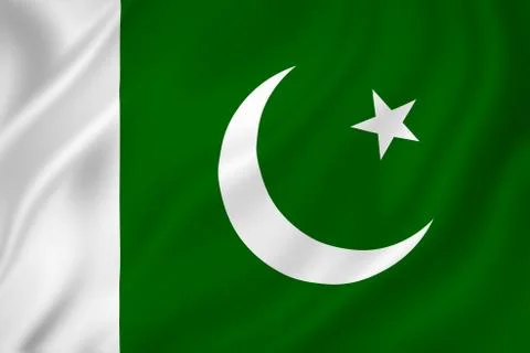 Pakistan flag Stock Photos