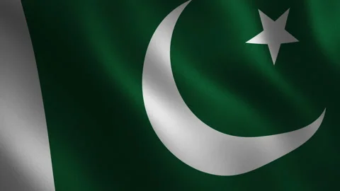 Pakistan flag waving 3d. Abstract backgr... | Stock Video | Pond5