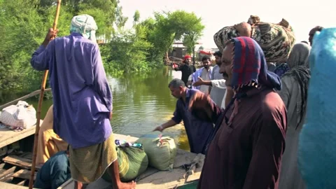 Pakistan Floods 2022: Stock Footage 208933382