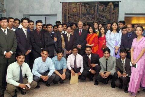 Pakistan France Study Program - Jun 2004 Stock Photos