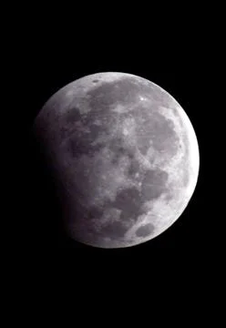Pakistan Lunar Eclipse - Jan 2010 Stock Photos