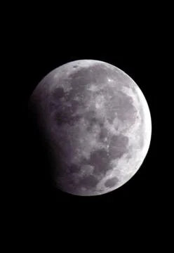 Pakistan Lunar Eclipse - Jan 2010 Fotos Stock