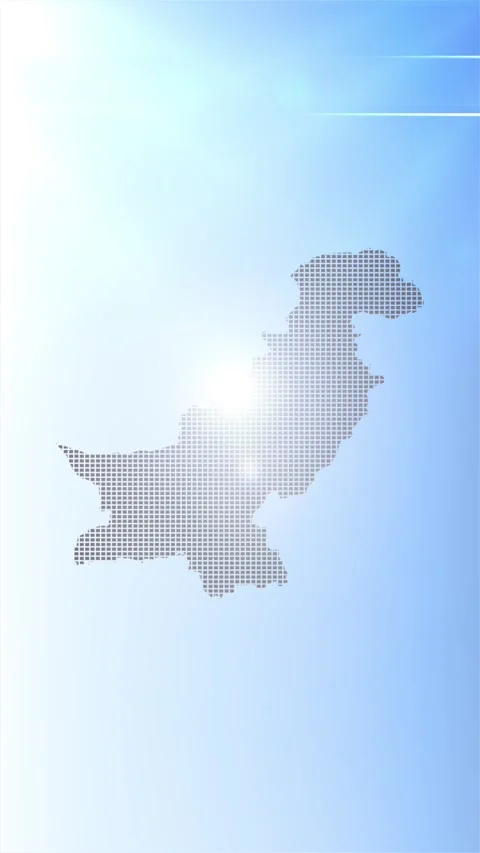 Pakistan Map Opener Stock Footage 276973270