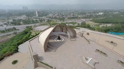 Pakistan Monument Stock Footage 55449026