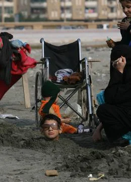 Pakistan Solar Eclipse - Jan 2011 Foto stock