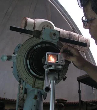Pakistan Solar Eclipse - Jul 2009 Stock Photos