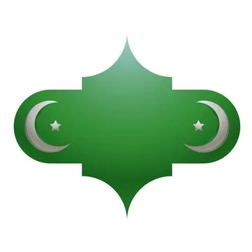 Pakistan vector illustration, frame or banner for social media Stock Illustration