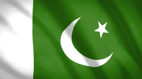PakistanFlag Stock Footage 188152923