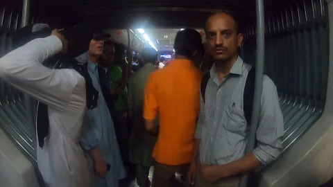 Pakistani bus Stock Footage 113595175