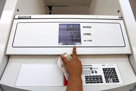 Pakistan's government decrease petrol price by Rs 7.06 (0.043 USD), Peshawar - 0 Stock Photos