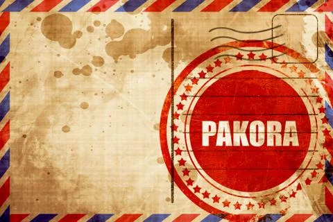 Pakora Stock Illustration