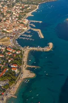Pakostane aerial Stock Photos