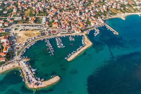 Pakostane aerial Stock Photos