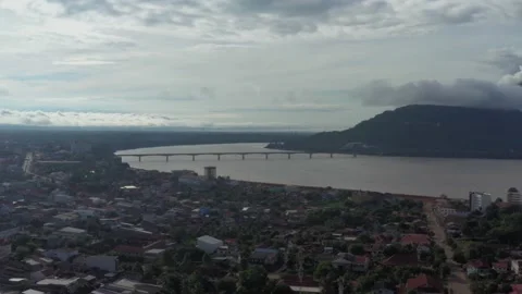 Pakse Champasak Stock Footage 156072444