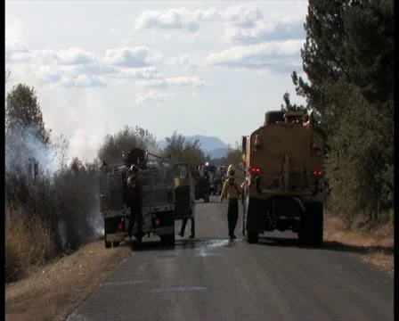PAL Controlled Burn 40 Stock Footage 12388738
