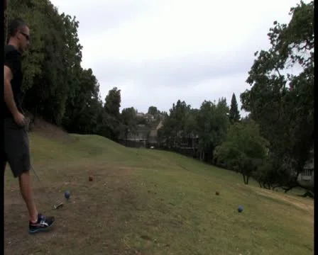 PAL Golfing 52 Stock Footage 11340478
