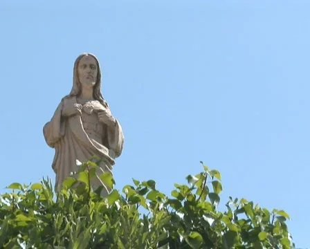 PAL: holy statue Stock Footage 590524