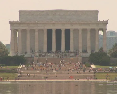 PAL: Lincoln Memorial Stock Footage 153877