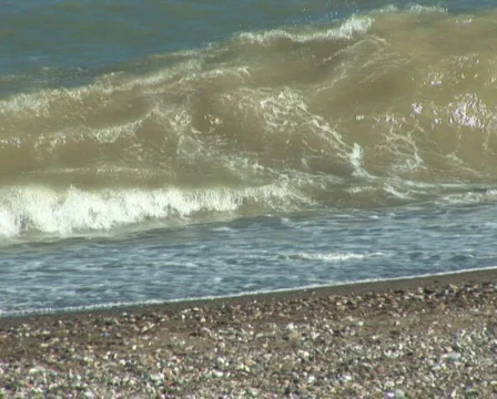 PAL: Mediterranean waves Stock Footage 659766