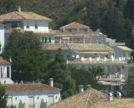 PAL: Mijas, Spain Stock Footage 590488