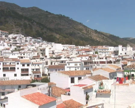 PAL: Mijas, Spain Stock Footage 590536