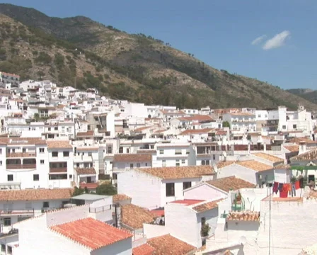 PAL: Mijas, Spain Stock Footage 590539