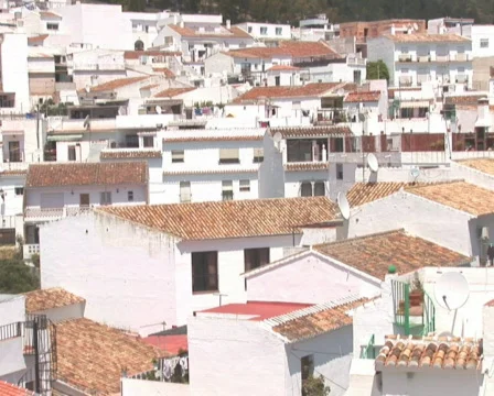 PAL: Mijas, Spain Stock Footage 590545