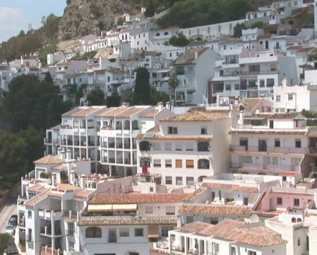 PAL: Mijas, Spain Stock Footage 590549