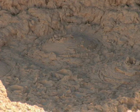 PAL: Mud pots Stock Footage 153947