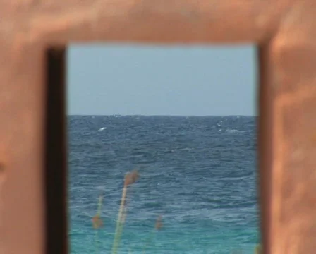 PAL: Red Slave Huts Stock Footage 355868