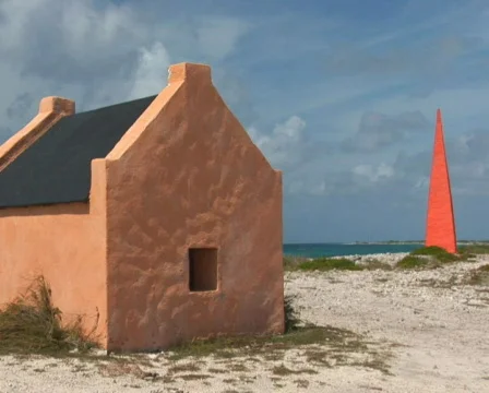 PAL: Red Slave Huts Stock Footage 355886