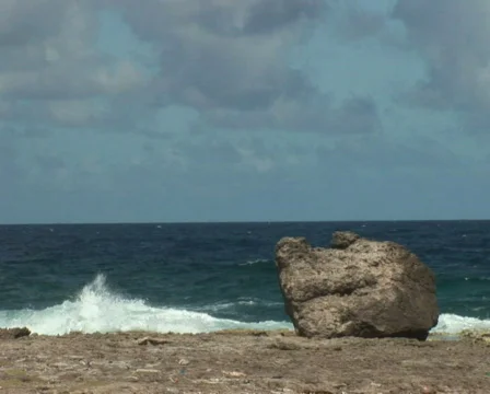 PAL: Rough coast Stock Footage 349372