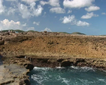 PAL: Rough coast Stock Footage 355708