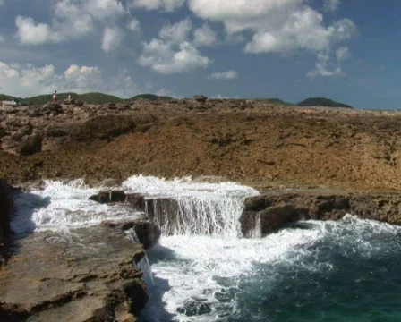 PAL: Rough coast Stock Footage 355713