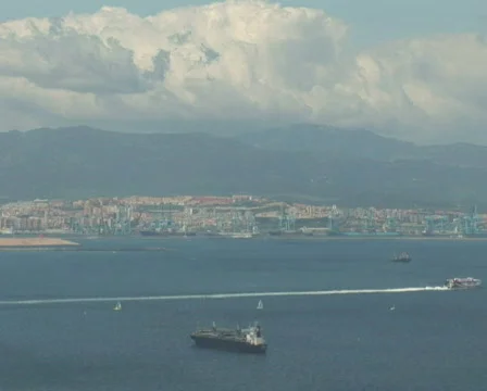 PAL: Shot from Gibraltar Stock Footage 659653