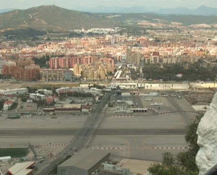 PAL: Shot from Gibraltar Video stock 659725