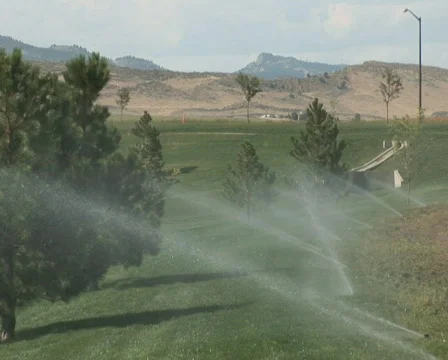 PAL: Sprinklers Stock Footage 349201