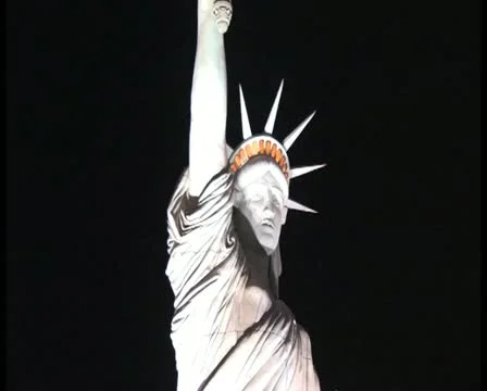 PAL Statue of Liberty 4 Stock-Footage 11454593