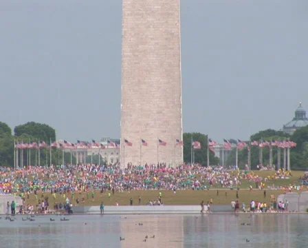 PAL: Washington Monument Stock Footage 153845