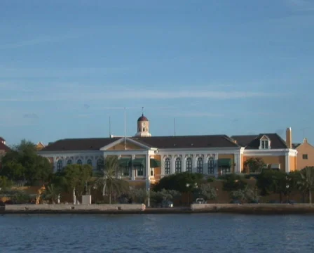 PAL: Willemstad, Netherlands Antilles Stock Footage