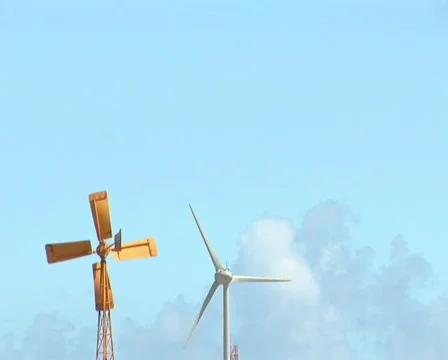 PAL: Windmill Stock Footage 349345