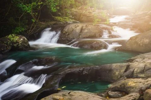 PALA-U Waterfall Stock Photos