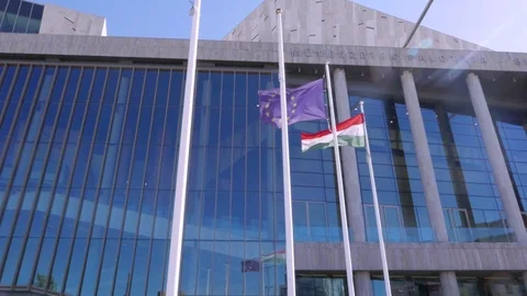 Palace of Arts, Budapest Stock Footage 83636148