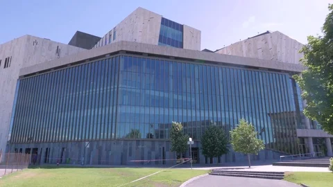 Palace of Arts, Budapest Stock Footage 83636342